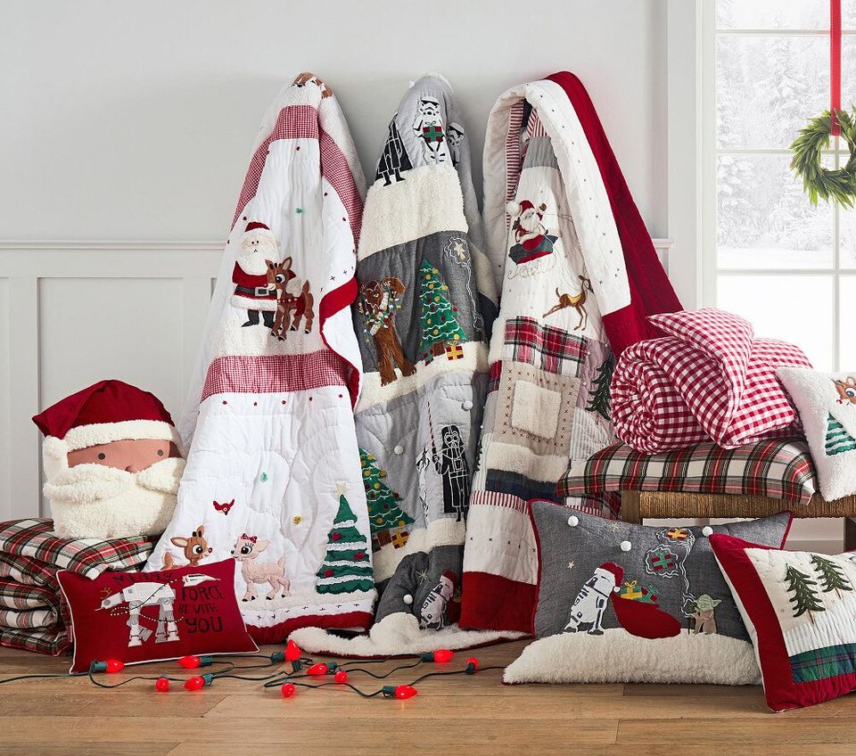 Stewart Plaid Flannel Sheet Set & Pillowcases Pottery Barn Kids UK